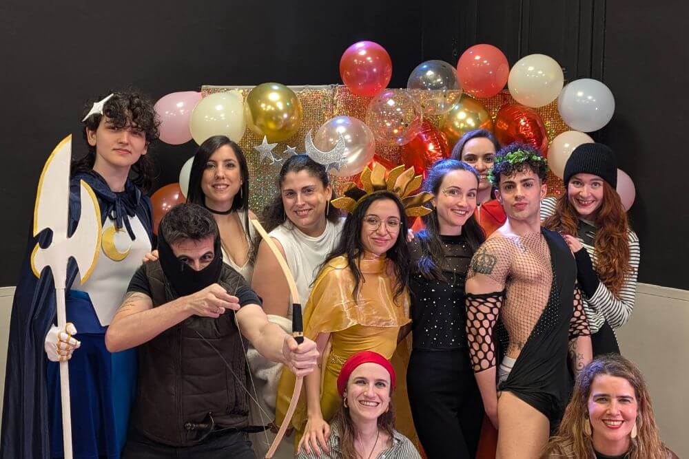 Festa alumnat curs Teatre Musical per a adults de Carnestoltes 2026